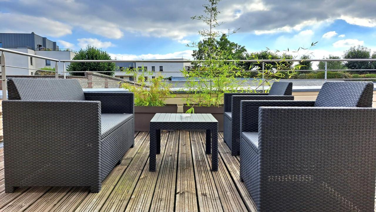 Le Canyon Rouen Centre By Myfrenchpat Terrasse & Parking מראה חיצוני תמונה